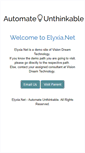 Mobile Screenshot of elyxia.net